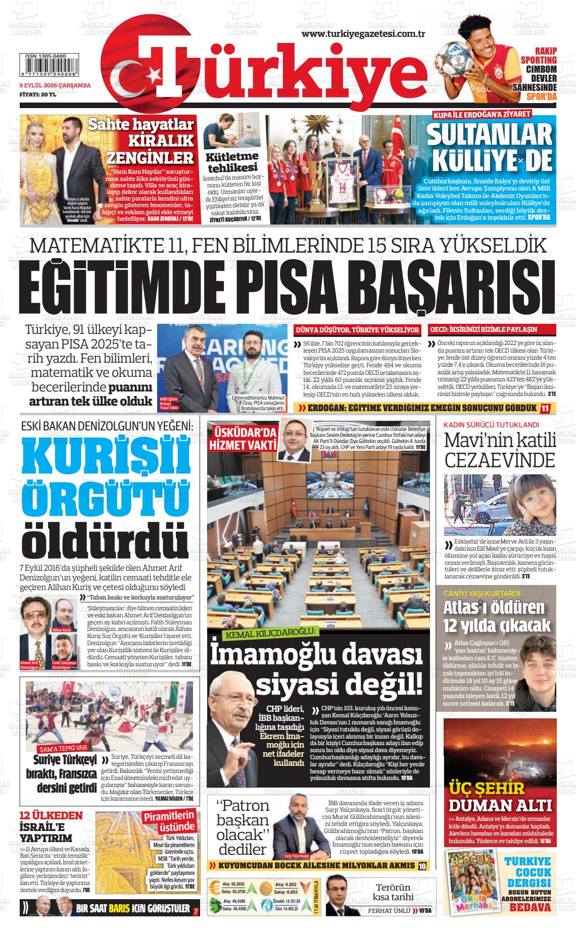 Türkiye - Gazete Manşetleri