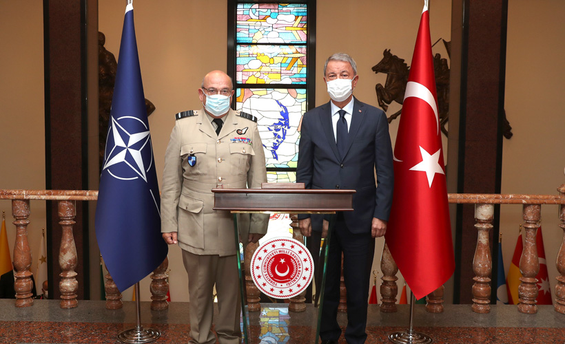 NATO Askeri Komite Başkanı ile Doğu Akdeniz görüşmesi