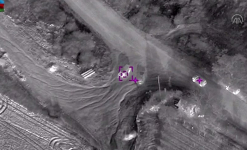 Ermenistan’a ait 2 mühimmat deposu imha edildi