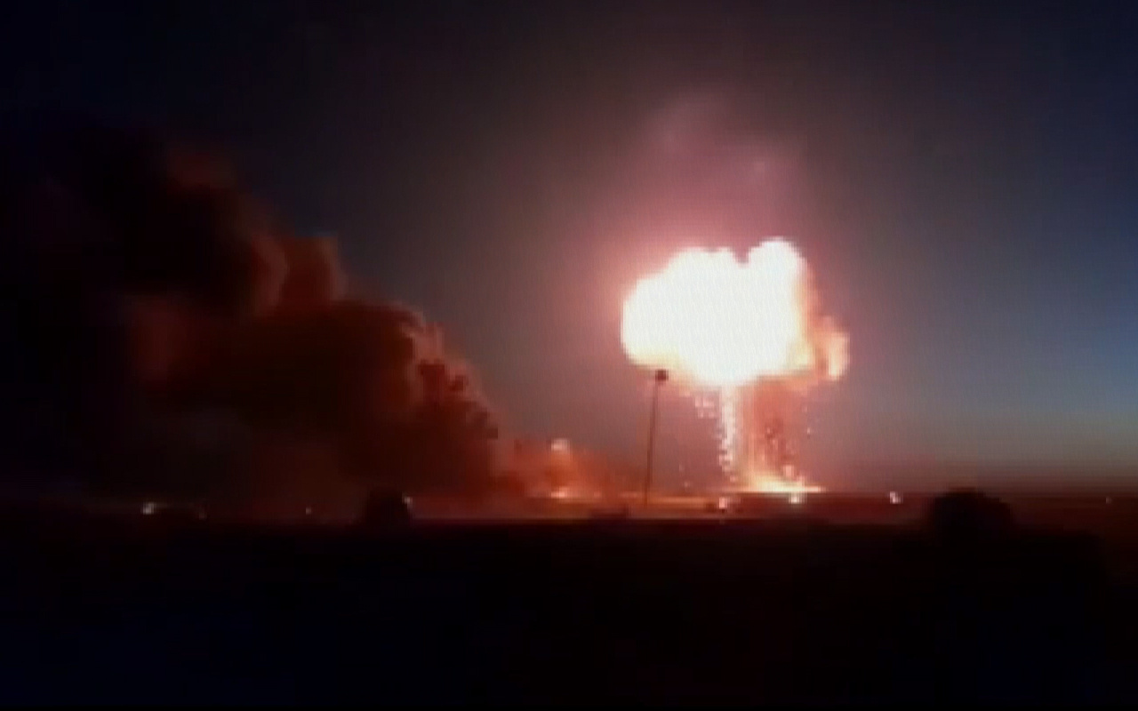 Suriye'nin kuzeyine balistik füze saldırısı