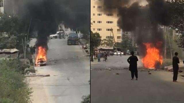 Kabil'de havalimanı çevresinde saldırı