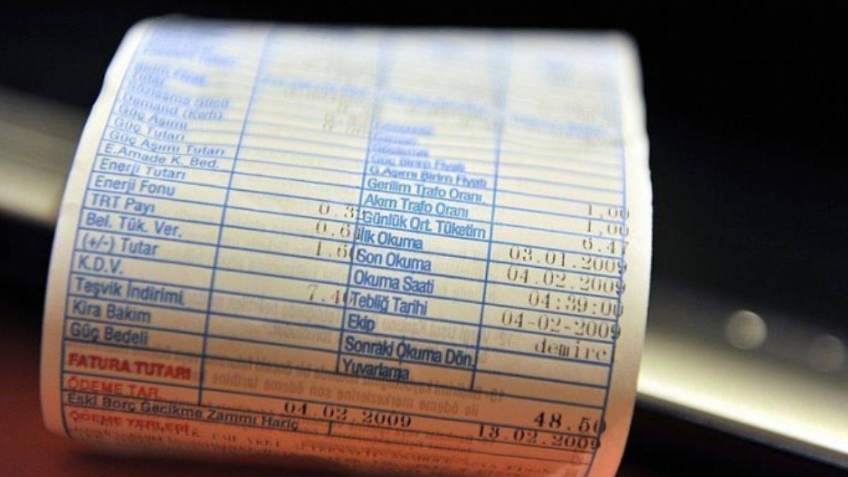 Elektrik Faturasında son durum