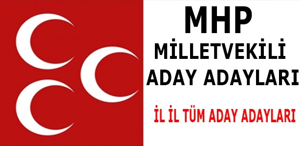 MHP, milletvekili aday listesini YSK'ye sundu!