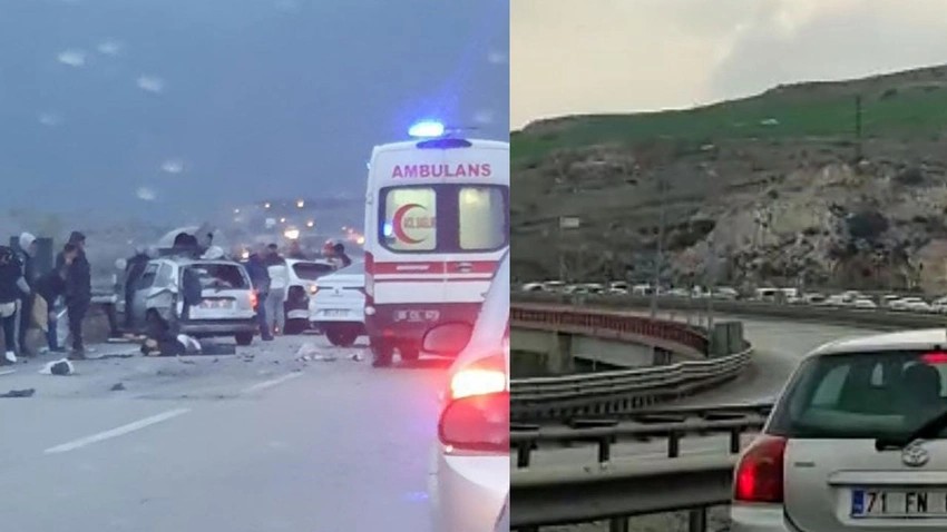 Ankara'da korkunç zincirleme kaza