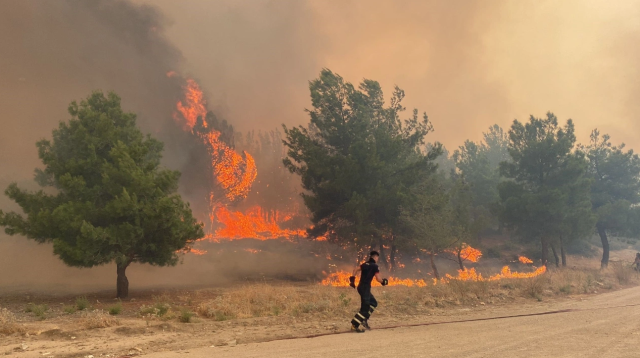 Çanakkale'de çıkan yangın 22 saattir devam ediyor!