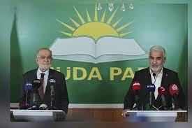 Saadet ,Hüda Par dan ortak miting