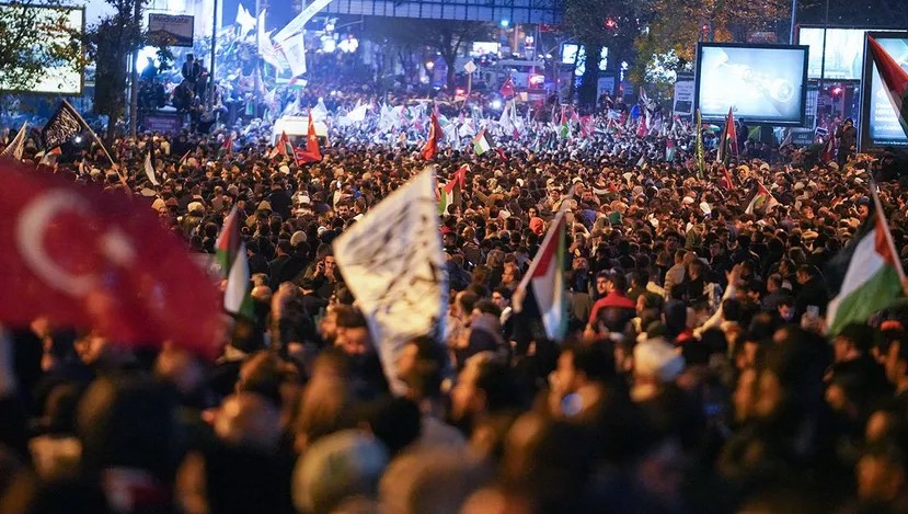 İstanbul'da İsrail protestosu: 1 kişi hayatını kaybetti, 5 gözaltı