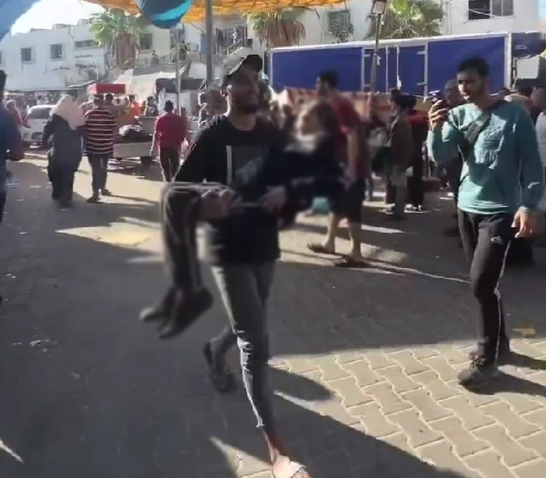 İsrail, Şifa Hastanesi'ndeki poliklinik binasını bombaladı! 