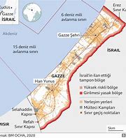 Gazze'de katliam devam ederken yeni harita