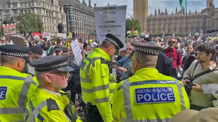 İngiltere'den Gazze eylemlerine engel