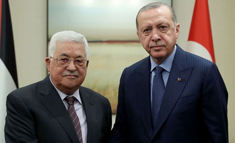 Erdoğan, Mahmud Abbas ile