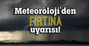 Meteorolojiden fırtına