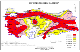 45 il 110 ilçe fay  hattı