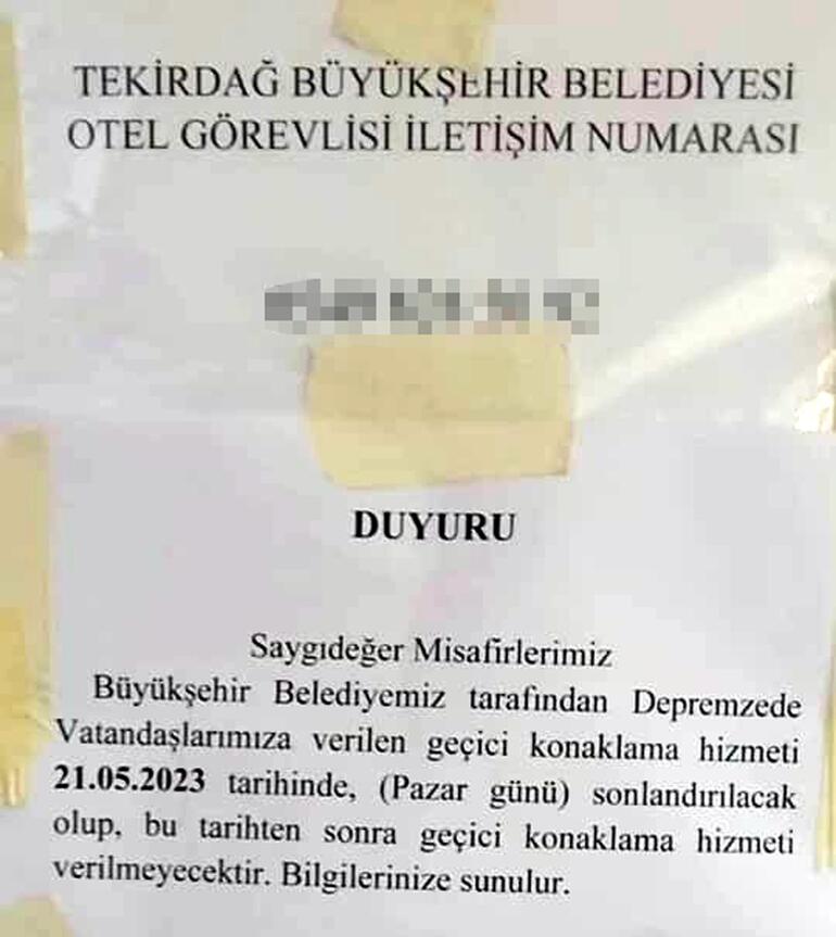 Tekirdağda mağdur olan depremzedelerle ilgili yeni