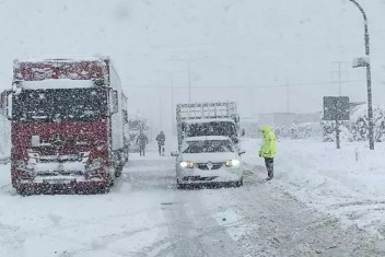  6 ilde ağır taşıtların trafiğe çıkışı